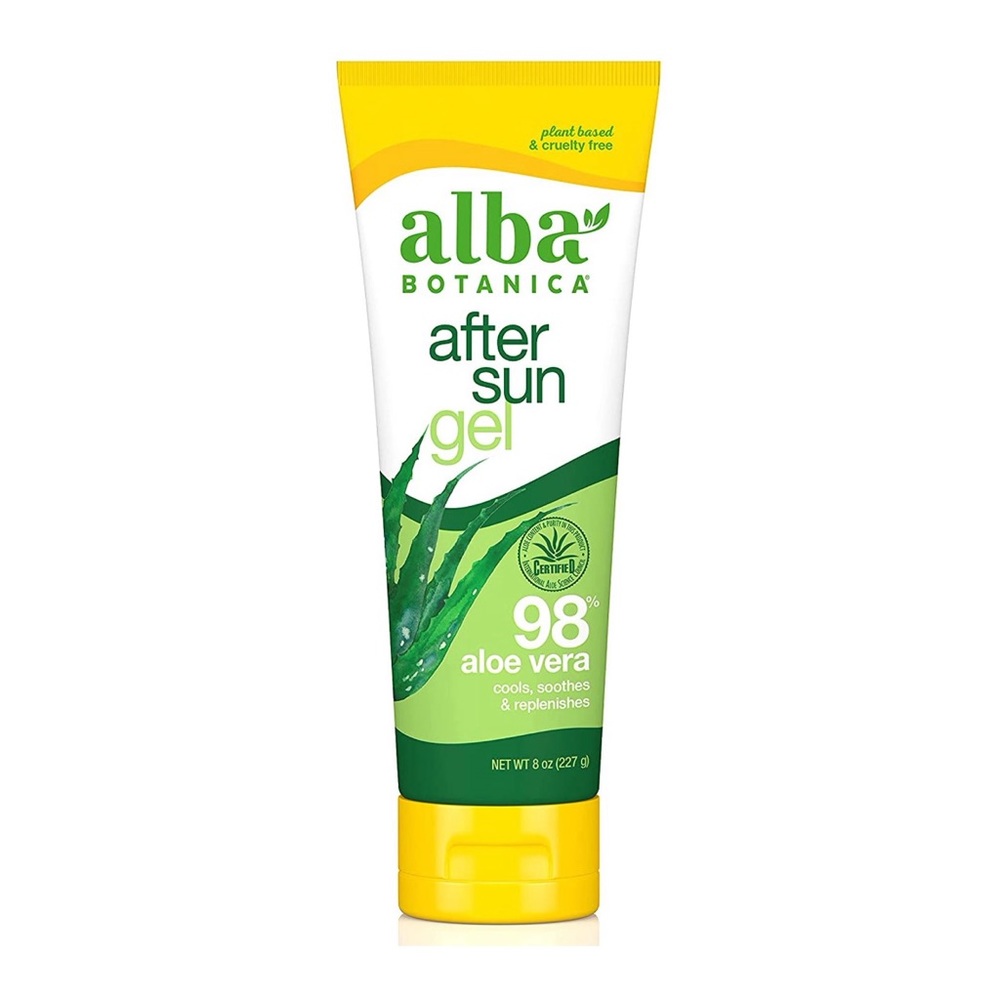 Alba Botanica 98% Aloe Vera After Sun Gel NWT